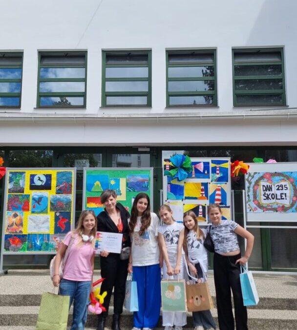 Učenici 5. a prikupili poklone za djecu na liječenju