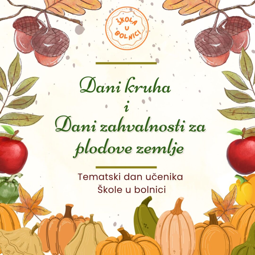 Dani zahvalnosti za plodove zemlje – naslovna slika