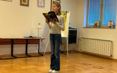 Županijska razina Natjecanja u čitanju naglas – Dora osvojila 3. mjesto!