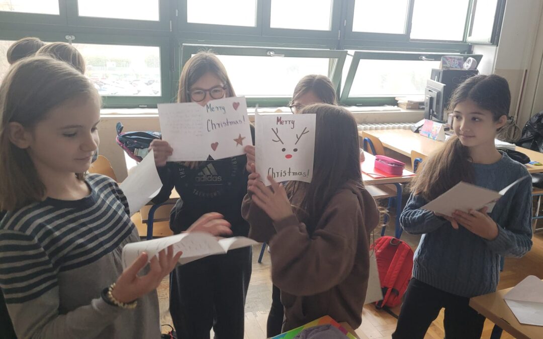 U našu su školu stigle božićne čestitke iz Poljske