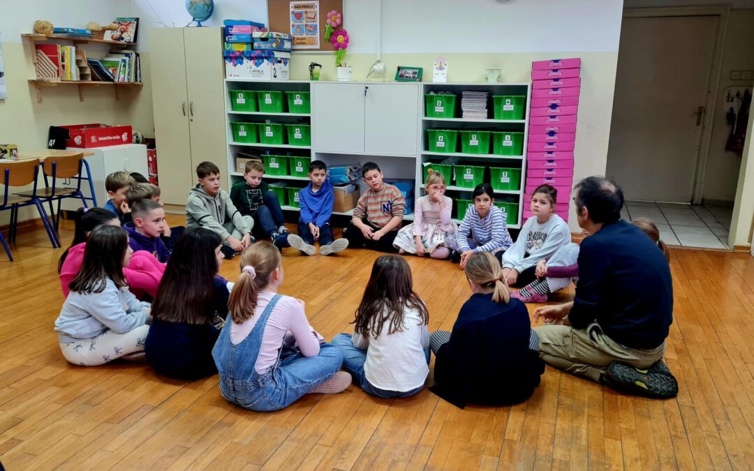 Književni susret s Ognjenom Livadom u 2. a razredu